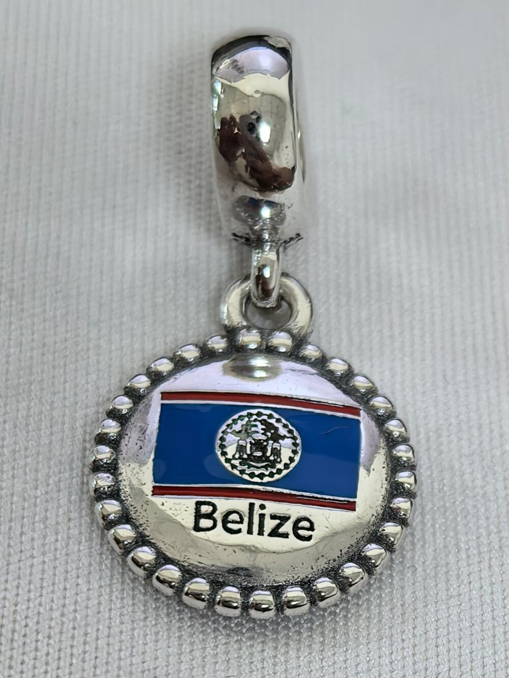 Pandora Belize Exclusive Dangle Charm Pendant, S925 Silver Jewelry